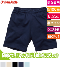 8.2オンス スウェット  ショーツ(裏パイル)