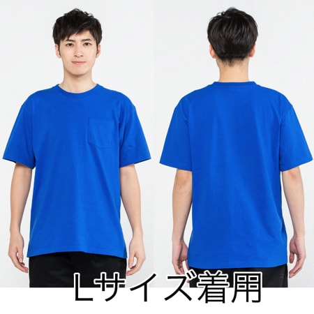 5.6オンス ヘビーウエイト ポケットTシャツの補足画像