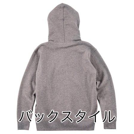 ドライ裏フリースジップパーカーの補足画像