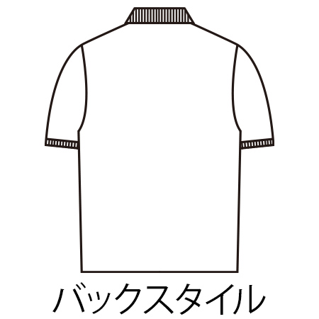 半袖ポロシャツ(胸ポケット有り)の補足画像