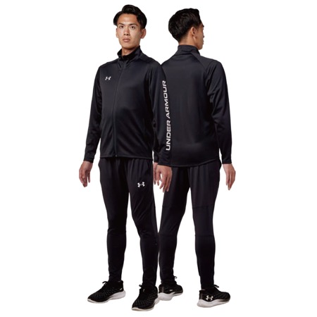 UA TEAM　サッカー ニットフルジップトップスの補足画像
