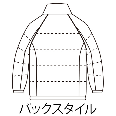 リバーシブル軽防寒ブルゾンの補足画像