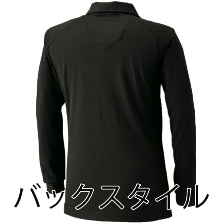 ワークニットロングポロシャツの補足画像
