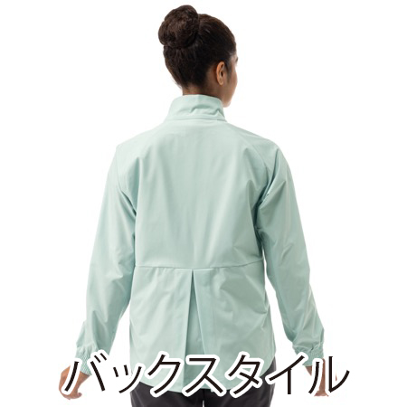 ウイメンズウォームアップシャツ(フィットスタイル)の補足画像