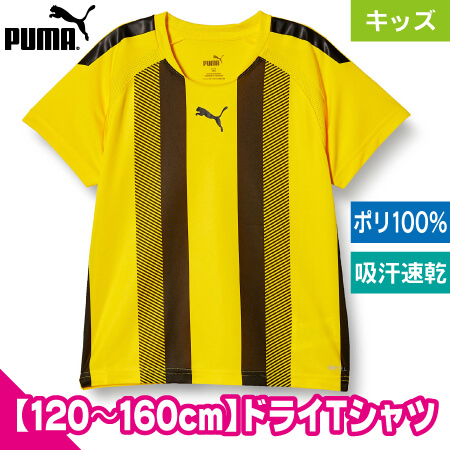 TEAM LIGAストライプゲームTシャツ ジュニアのトップ画像