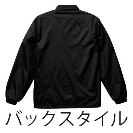 ナイロンコーチジャケットの補足画像