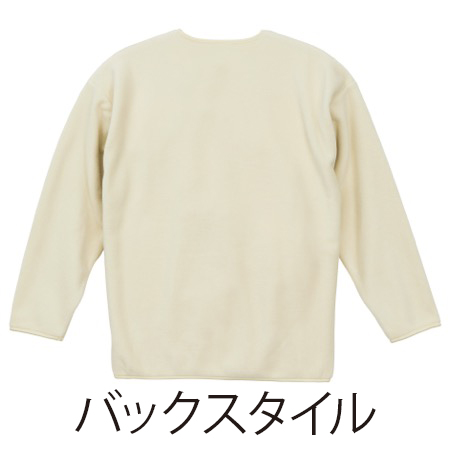 マイクロフリース クルーネック シャツ(一重)の補足画像