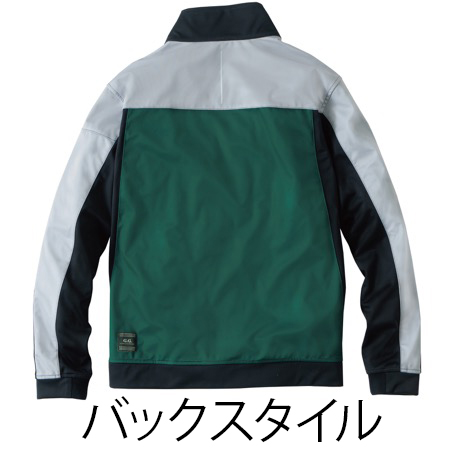 防風ストレッチ軽防寒ブルゾンの補足画像