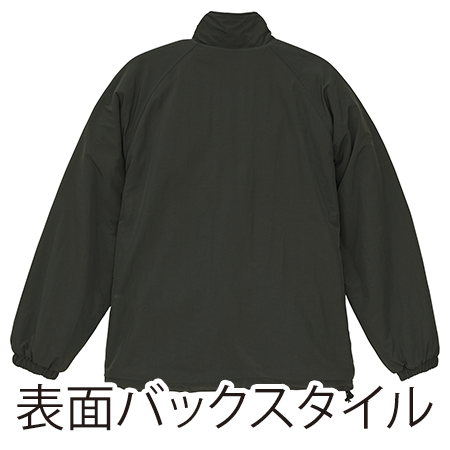 シェル フリース リバーシブル スタンドジャケットの補足画像
