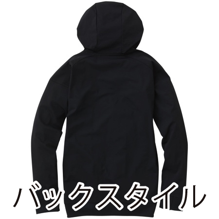 長袖パーカーの補足画像