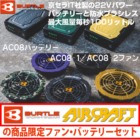 エアークラフト専用バッテリーファンセットのトップ画像