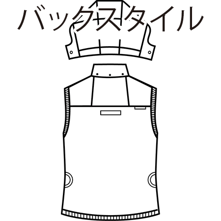エアークラフトソフトシェルベストの補足画像