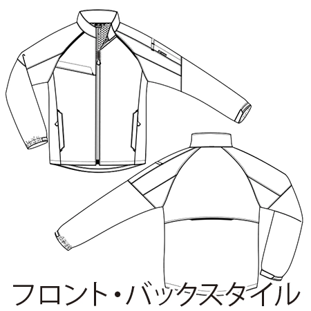 長袖ジャケットの補足画像