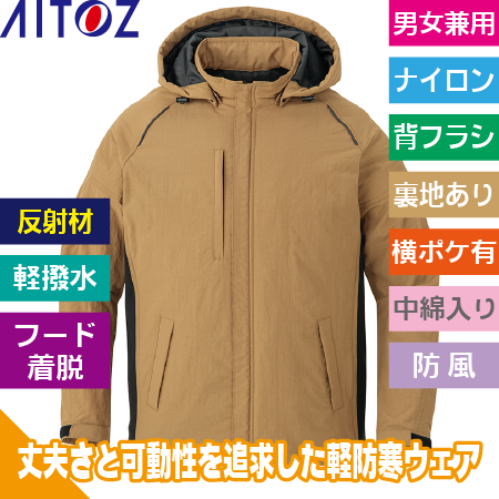 軽防寒ジャケットのトップ画像