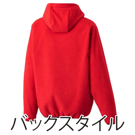 フリースジャケットの補足画像