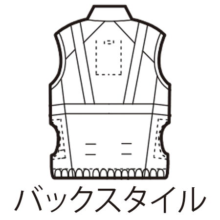 空調服(R)　遮熱空調ベストの補足画像