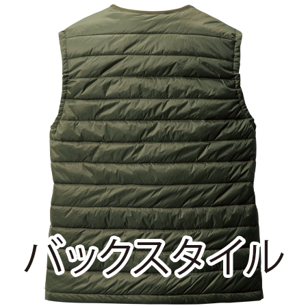インナーダウンベストの補足画像