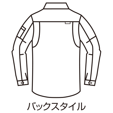 ドビークロス長袖シャツの補足画像