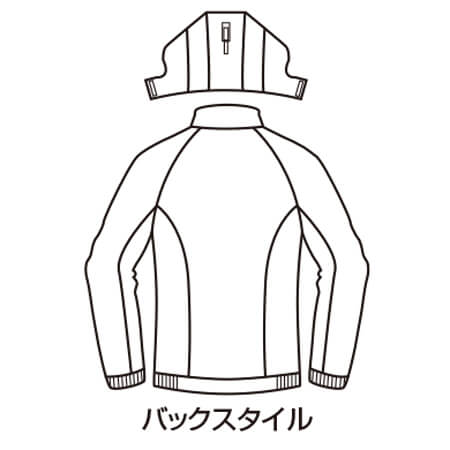 防寒ブルゾン(大型フード付)の補足画像