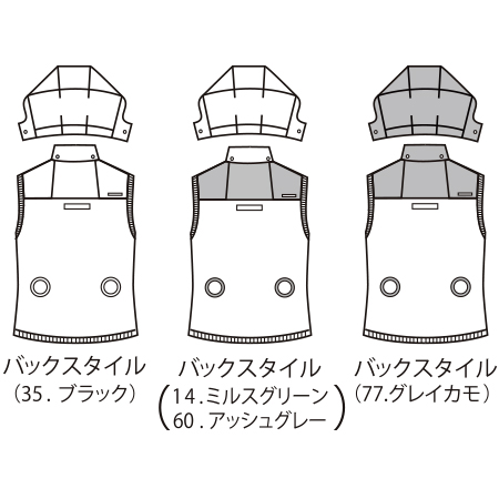エアークラフトタクティカルベストの補足画像