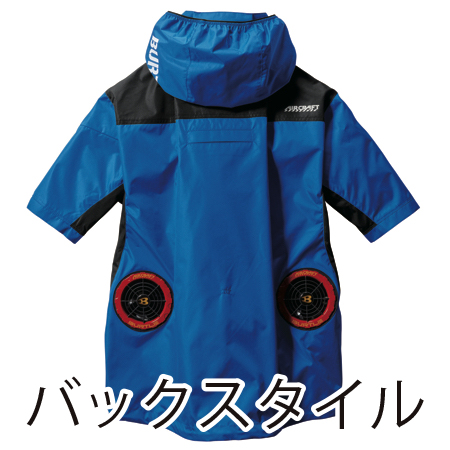 ACフーディ半袖ジャケットの補足画像