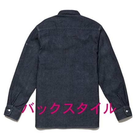 メンズワーク長袖シャツの補足画像