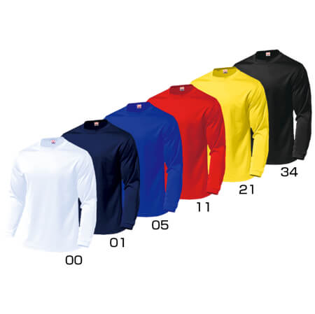 ドライライト長袖Tシャツの補足画像
