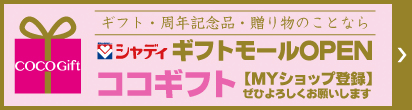 ココスタイル・ココギフトのシャディギフトモールへ