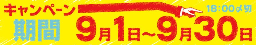 刺しゅう型代無料キャンペーン