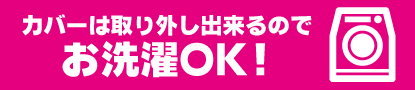 お洗濯OK